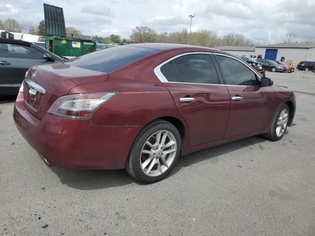 1N4AA5AP8CC836836 - 2012 NISSAN MAXIMA S BURGUNDY photo 3