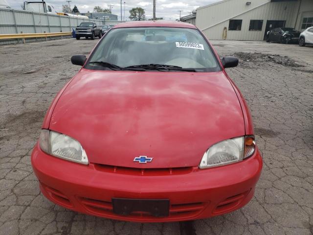 1G1JC524827147159 - 2002 CHEVROLET CAVALIER BASE RED photo 5