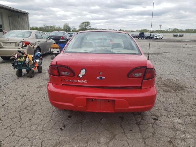 1G1JC524827147159 - 2002 CHEVROLET CAVALIER BASE RED photo 6