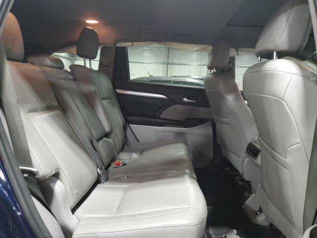 5TDJKRFH5GS344074 - 2016 TOYOTA HIGHLANDER XLE BLUE photo 11