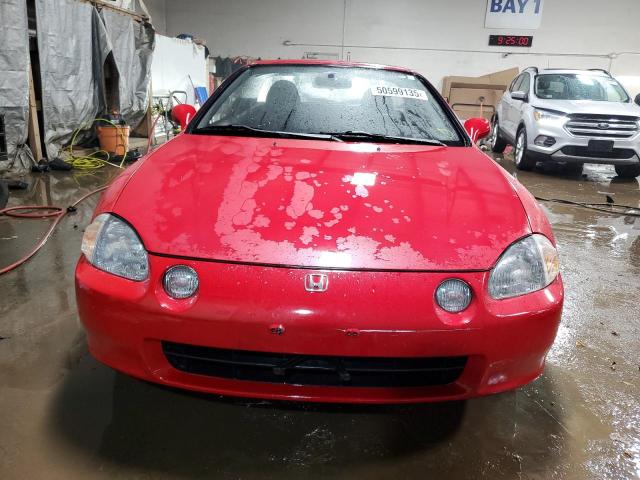 JHMEG1242RS005482 - 1994 HONDA CIVIC DEL SOL S RED photo 5