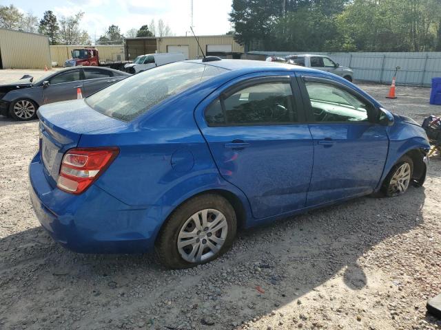 1G1JB5SH4H4134540 - 2017 CHEVROLET SONIC LS ლურჯი ფოტო 3