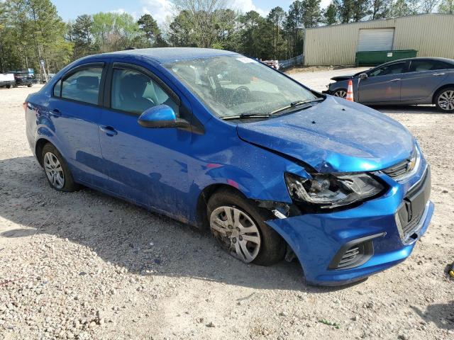 1G1JB5SH4H4134540 - 2017 CHEVROLET SONIC LS ლურჯი ფოტო 4