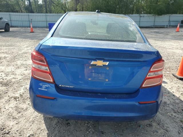 1G1JB5SH4H4134540 - 2017 CHEVROLET SONIC LS ლურჯი ფოტო 6