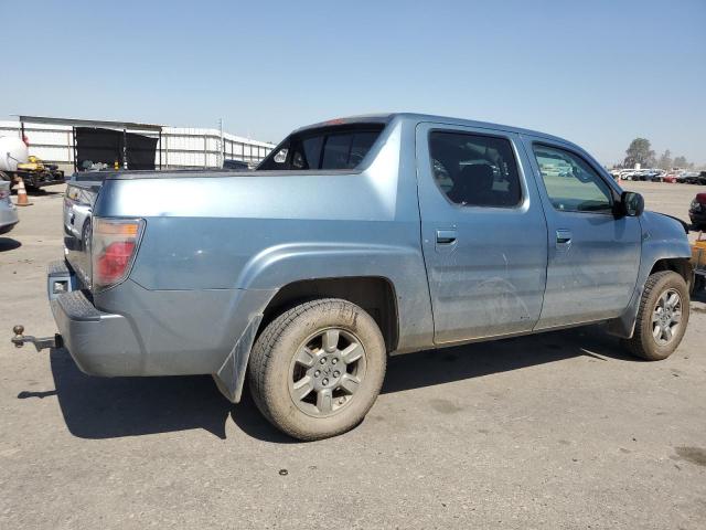 2HJYK16307H538090 - 2007 HONDA RIDGELINE RTX TEAL photo 3