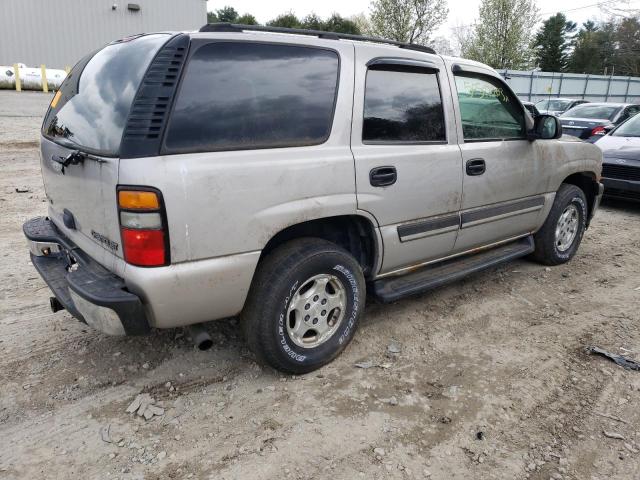 1GNEK13V85J172833 - 2005 CHEVROLET TAHOE K1500 BEIGE photo 3