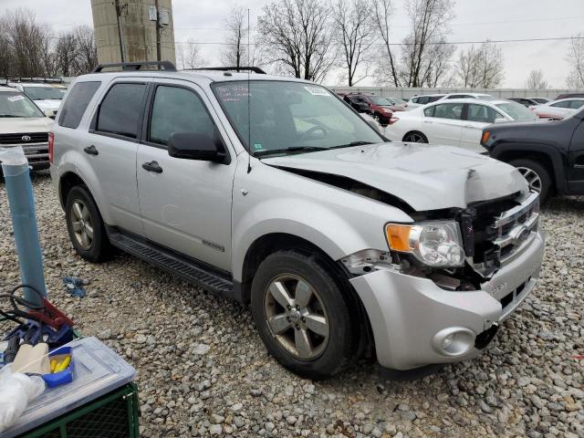 1FMCU93158KE00769 - 2008 FORD ESCAPE XLT SILVER photo 4