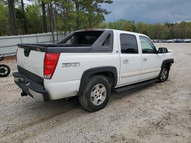 3GNEK12Z26G219619 - 2006 CHEVROLET AVALANCHE K1500 WHITE photo 3