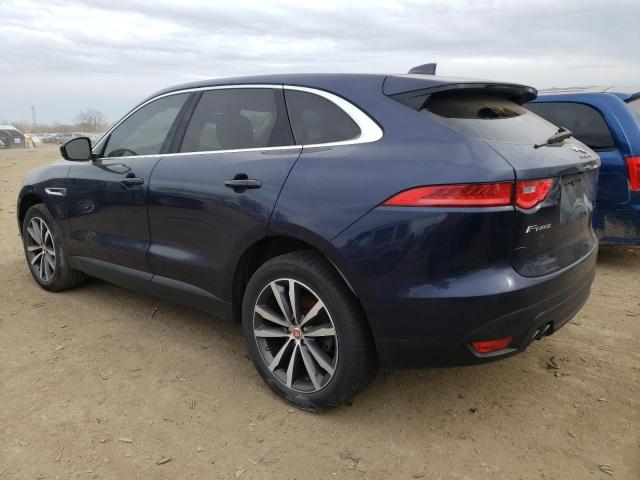 SADCK2BN8HA492489 - 2017 JAGUAR F-PACE PRESTIGE BLUE photo 2