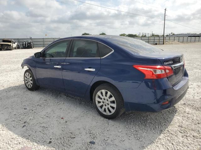 3N1AB7AP7KY386138 - 2019 NISSAN SENTRA S BLUE photo 2