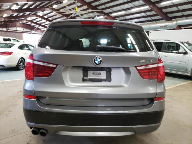 5UXWX9C5XD0D05322 - 2013 BMW X3 XDRIVE28I GRAY photo 6