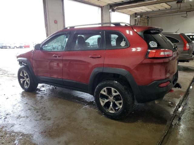 1C4PJMBS7GW128759 - 2016 JEEP CHEROKEE TRAILHAWK 栗色 照片 2