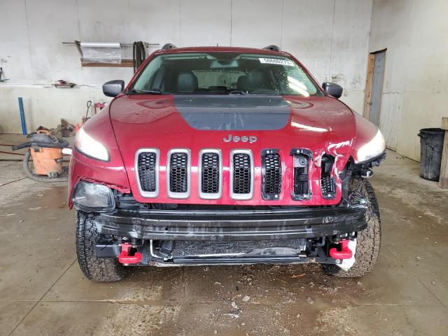 1C4PJMBS7GW128759 - 2016 JEEP CHEROKEE TRAILHAWK 栗色 照片 5