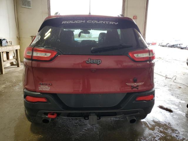 1C4PJMBS7GW128759 - 2016 JEEP CHEROKEE TRAILHAWK 栗色 照片 6