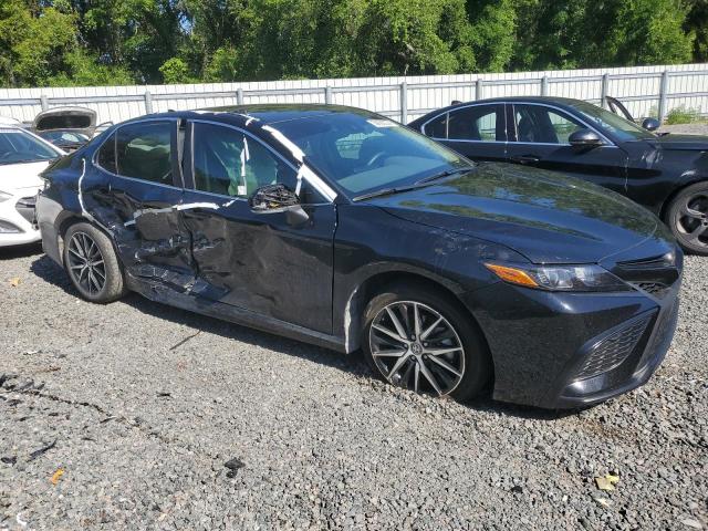4T1G11AK3RU859537 - 2024 TOYOTA CAMRY SE NIGHT SHADE BLACK photo 4