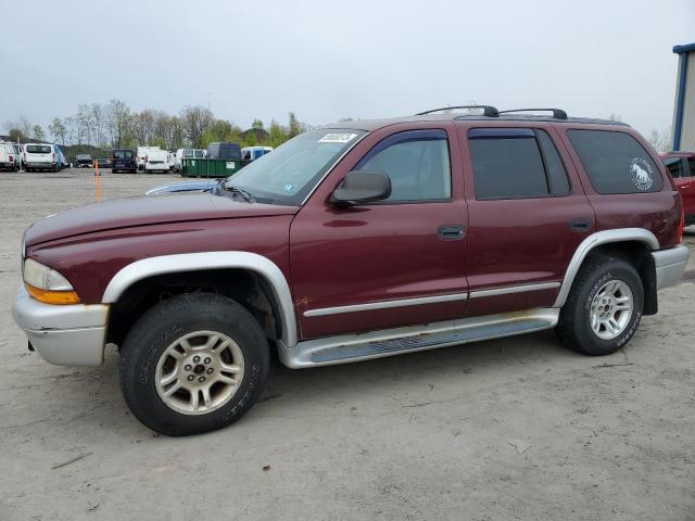 1D4HS58Z83F564061 - 2003 DODGE DURANGO SLT PLUS BURGUNDY photo 1