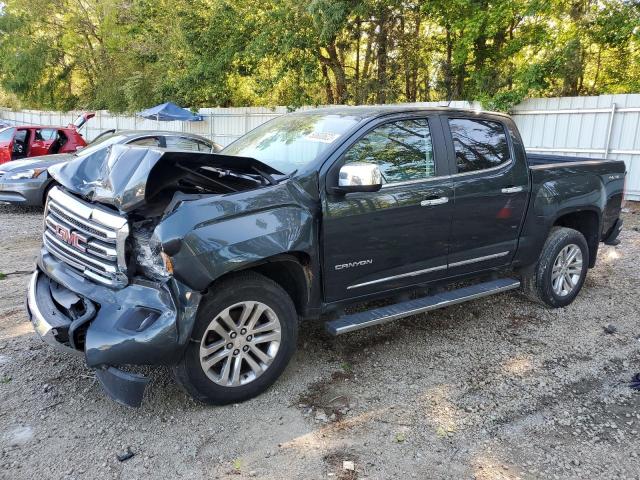 1GTG6DEN9J1236196 - 2018 GMC CANYON SLT BLACK photo 1