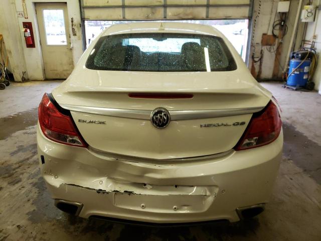 2G4GV5GV8D9182925 - 2013 BUICK REGAL GS WHITE photo 6