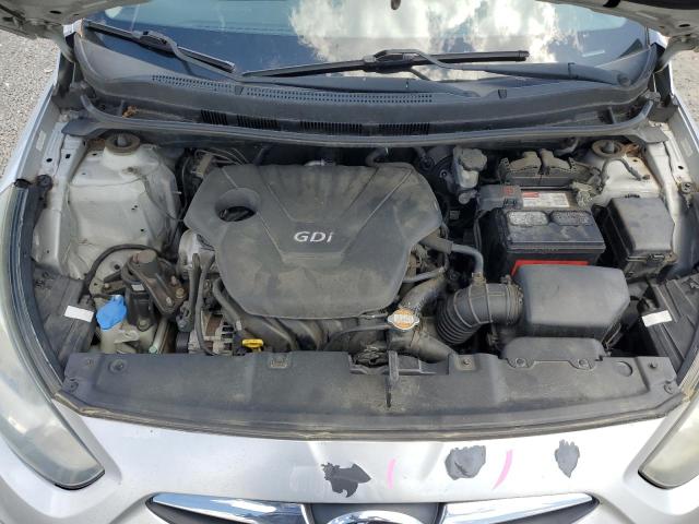 KMHCT5AE5CU013847 - 2012 HYUNDAI ACCENT GLS SILVER photo 11