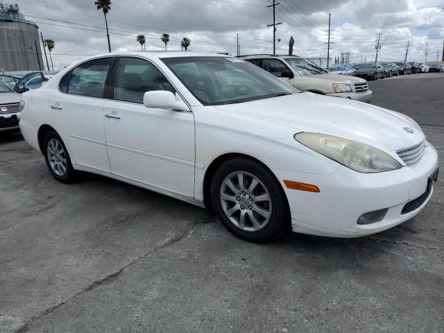 JTHBF30G430121770 - 2003 LEXUS ES 300 WHITE photo 4