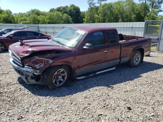 1D7HL42N23S148465 - 2003 DODGE DAKOTA SLT BURGUNDY photo 1