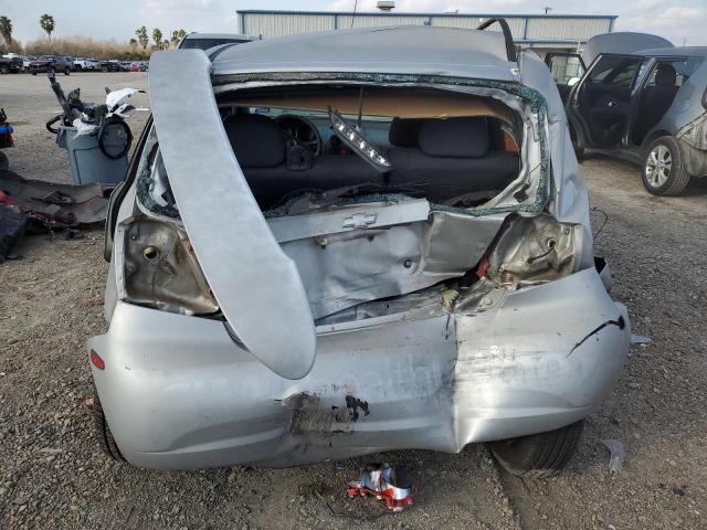 KL1TD66656B542148 - 2006 CHEVROLET AVEO BASE Gümüş foto 6