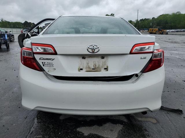 4T1BF1FK9DU270537 - 2013 TOYOTA CAMRY L WHITE photo 6