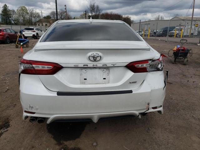 4T1B61HK7KU846622 - 2019 TOYOTA CAMRY XSE WHITE photo 6