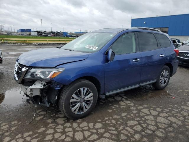 5N1DR2CN8LC594944 - 2020 NISSAN PATHFINDER SL BLUE photo 1