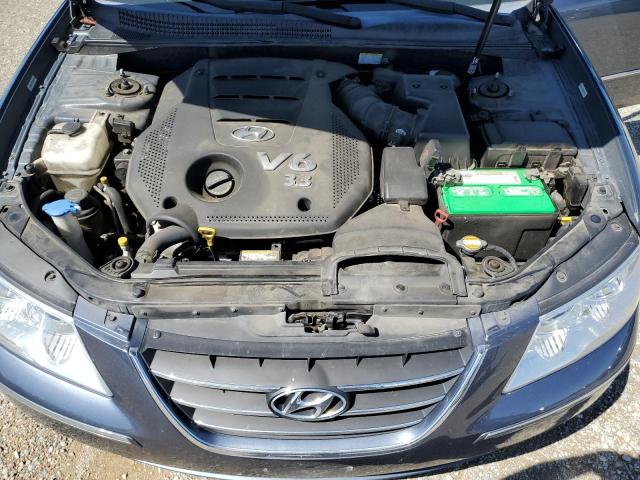 5NPEU46F59H429244 - 2009 HYUNDAI SONATA SE BLUE photo 11