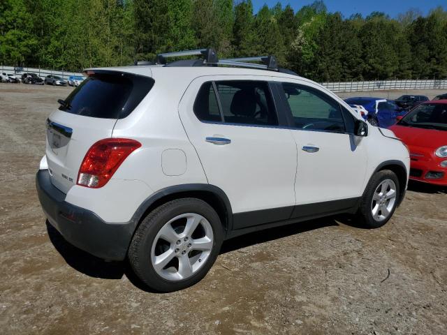 KL7CJNSB0FB068007 - 2015 CHEVROLET TRAX LTZ WHITE photo 3