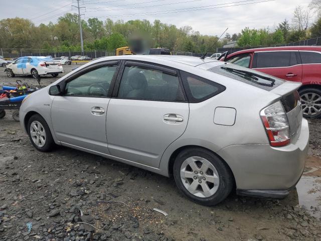 JTDKB20U377627259 - 2007 TOYOTA PRIUS SILVER photo 2