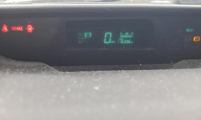 JTDKB20U377627259 - 2007 TOYOTA PRIUS SILVER photo 9