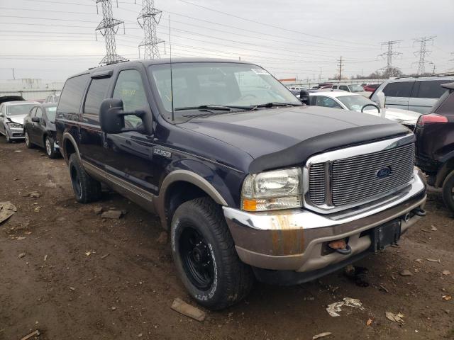 1FMNU43S6YED29035 - 2000 FORD EXCURSION LIMITED BLUE photo 4