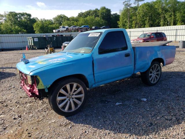 4TARN81A9PZ104292 - 1993 TOYOTA PICKUP 1/2 TON SHORT WHEELBASE STB TURQUOISE photo 1