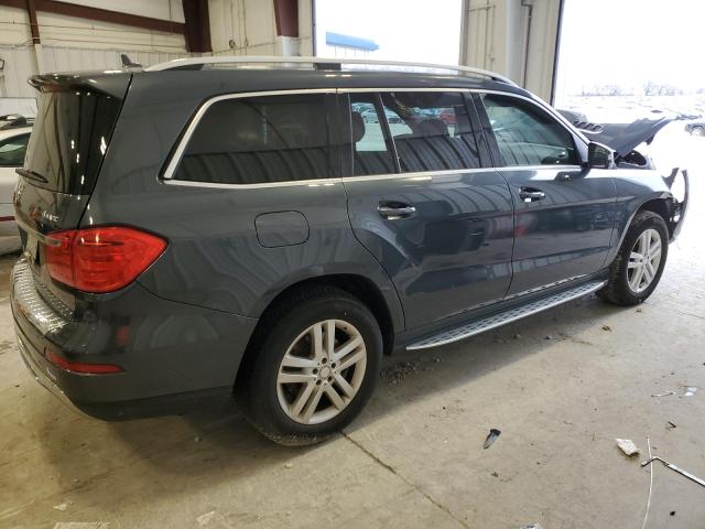 4JGDF7CE0EA433928 - 2014 MERCEDES-BENZ GL 450 4MATIC GRAY photo 3