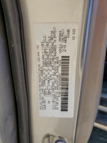 5TBET34194S456947 - 2004 TOYOTA TUNDRA DOUBLE CAB SR5 SILVER photo 12