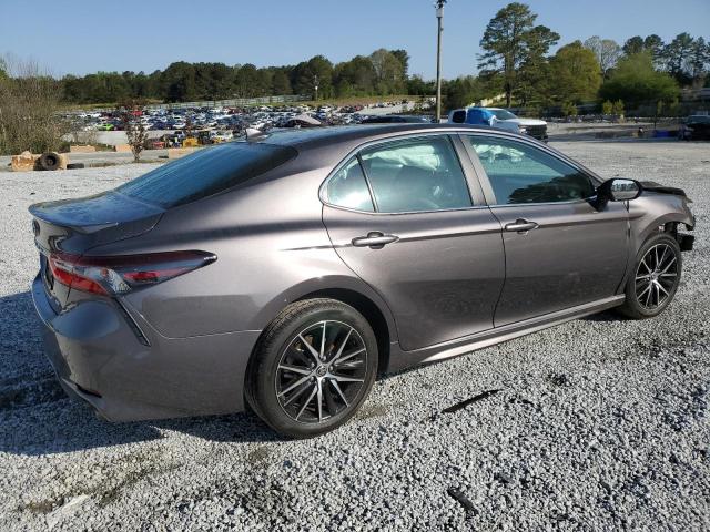 4T1G11AK8RU852485 - 2024 TOYOTA CAMRY SE NIGHT SHADE GRAY photo 3