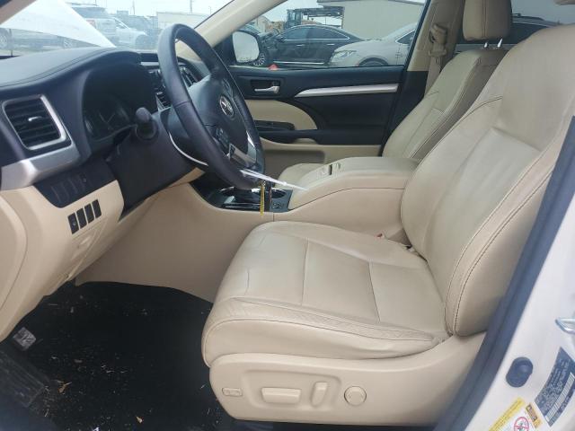 5TDKKRFH2FS108324 - 2015 TOYOTA HIGHLANDER XLE 白色 照片 7