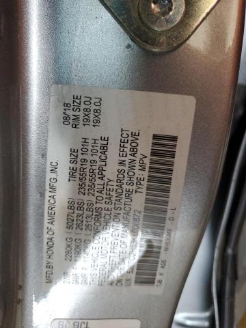 5J8TC2H53KL008872 - 2019 ACURA RDX TECHNOLOGY SILVER photo 13