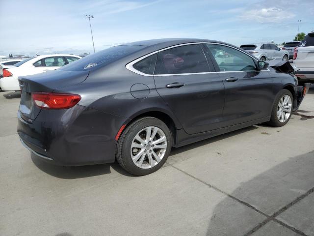 1C3CCCAB5GN168983 - 2016 CHRYSLER 200 LIMITED GRAY photo 3