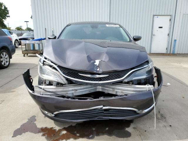 1C3CCCAB5GN168983 - 2016 CHRYSLER 200 LIMITED GRAY photo 5