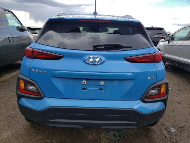 KM8K2CAA8MU612582 - 2021 HYUNDAI KONA SEL BLUE photo 6