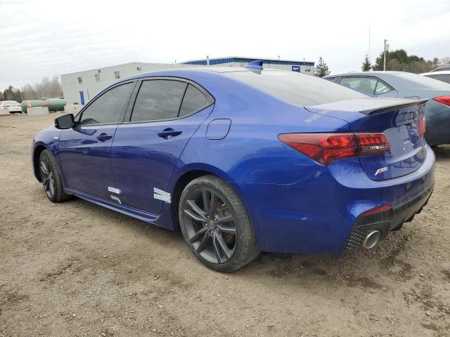 19UUB3F65KA800333 - 2019 ACURA TLX TECHNOLOGY BLUE photo 2