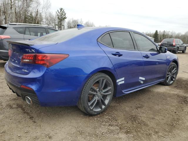 19UUB3F65KA800333 - 2019 ACURA TLX TECHNOLOGY BLUE photo 3