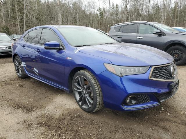 19UUB3F65KA800333 - 2019 ACURA TLX TECHNOLOGY BLUE photo 4