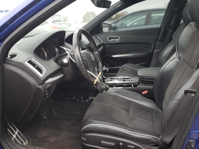 19UUB3F65KA800333 - 2019 ACURA TLX TECHNOLOGY BLUE photo 7