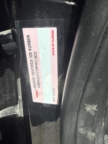 WBS43AY07PFR10800 - 2023 BMW M3 COMPETITION შავი ფოტო 13