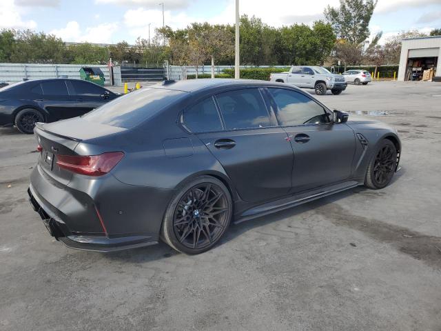 WBS43AY07PFR10800 - 2023 BMW M3 COMPETITION შავი ფოტო 3