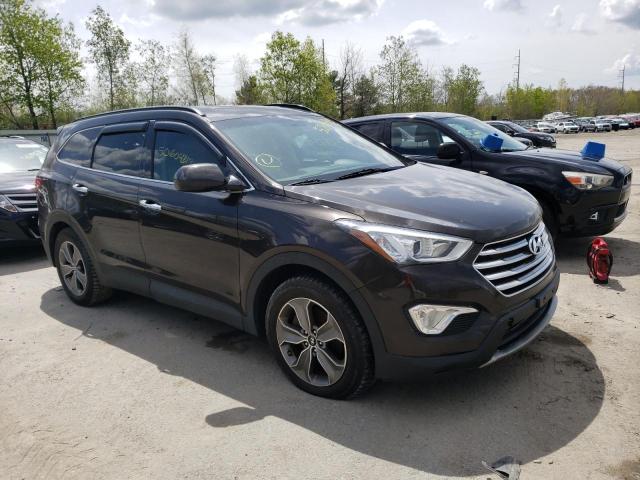 KM8SMDHF3GU155928 - 2016 HYUNDAI SANTA FE SE BLACK photo 4